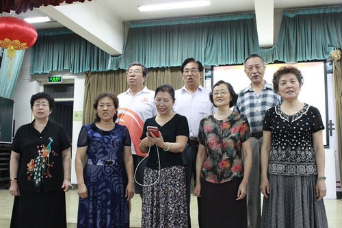 离退休处老师党员合唱 离退休处老师党员合唱