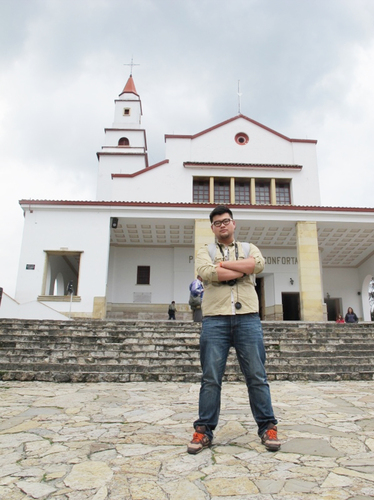 姜博群在哥伦比亚 姜博群在哥伦比亚