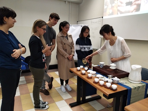 老师泡茶、分茶 老师泡茶、分茶