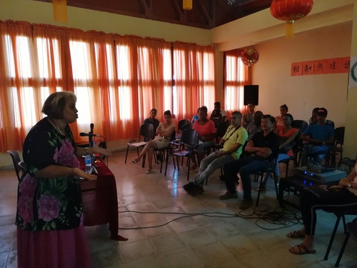 玛丽萨女士与大家互动 玛丽萨女士与大家互动