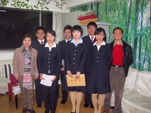 4宣传组与南外保送生合影 4宣传组与南外保送生合影