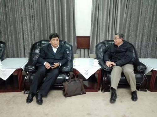 北京语言大学校党委副书记王鲁新亲切接见故宫博物院院长单霁翔 北京语言大学校党委副书记王鲁新亲切接见故宫博物院院长单霁翔