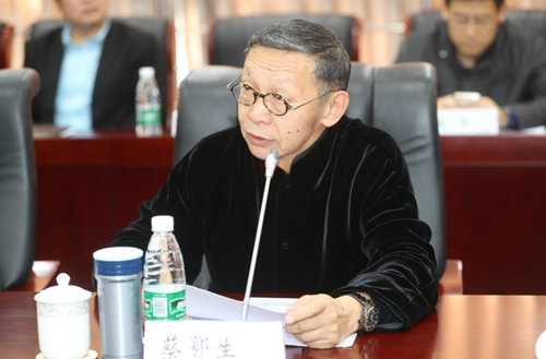 全国政协委员、南南国际慈善基金会主席蔡鄂生先生致辞 全国政协委员、南南国际慈善基金会主席蔡鄂生先生致辞