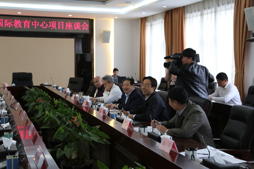 与辽宁东戴河新区、北京盛邦基业集团领导座谈 与辽宁东戴河新区、北京盛邦基业集团领导座谈