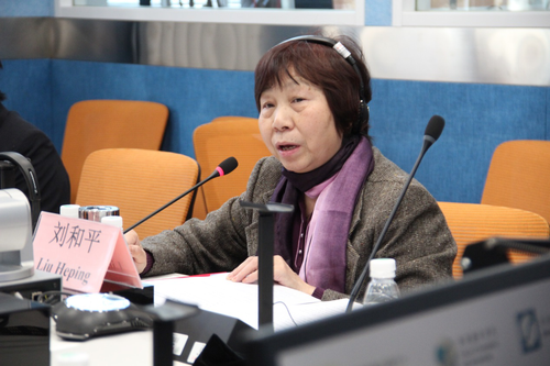 刘和平教授发言 刘和平教授发言