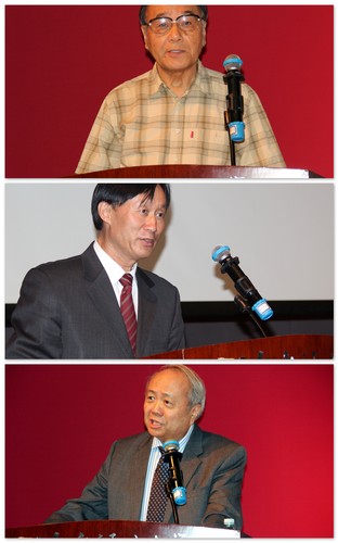 刘珣教授、张旺熹教授、周质平教授发言 刘珣教授、张旺熹教授、周质平教授发言