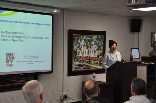 2陈领事介绍香港的艺术、饮食、白酒和商机-001 2陈领事介绍香港的艺术、饮食、白酒和商机-001