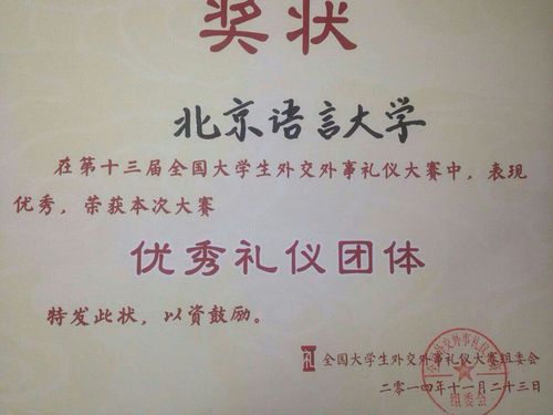 优秀礼仪团体奖状 优秀礼仪团体奖状