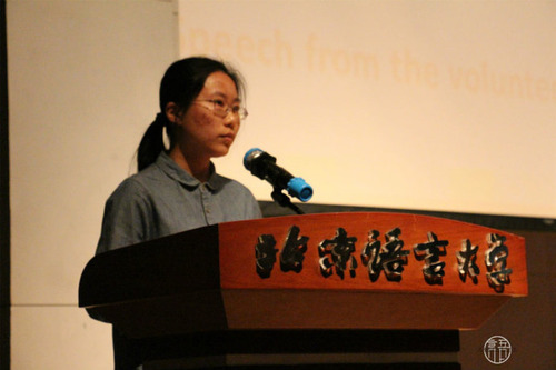 志愿者代表发言 志愿者代表发言