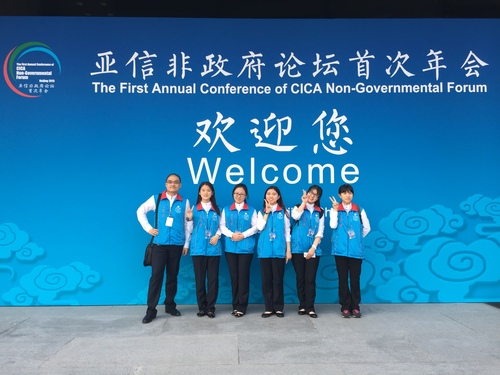 北语北京国际饭店志愿者合影 北语北京国际饭店志愿者合影