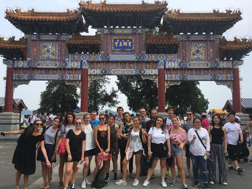 学生在颐和园 学生在颐和园