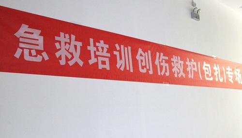 1 急救培训横幅 1 急救培训横幅