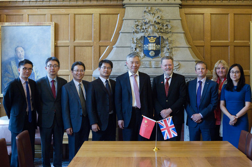 谢菲尔德大学孔院理事会合影 谢菲尔德大学孔院理事会合影