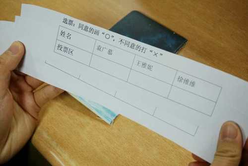 选票 选票