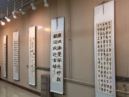 桥本侑马硕士毕业作品展现场